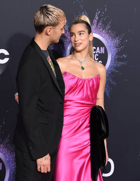 Anwar Hadid and Dua Lipa Arrives at the 2019 Ameri