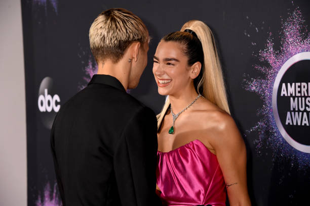 Anwar Hadid and Dua Lipa Attend the 2019 American