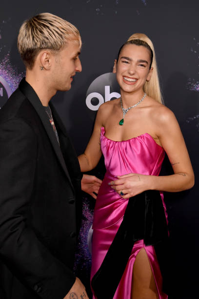 Anwar Hadid and Dua Lipa Attend the 2019 American