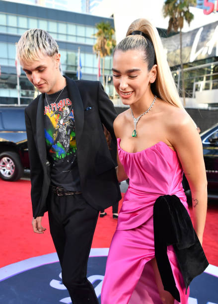 Anwar Hadid and Dua Lipa Attend the 2019 American