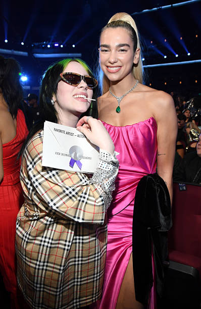 Billie Eilish and Dua Lipa Attend the 2019 America