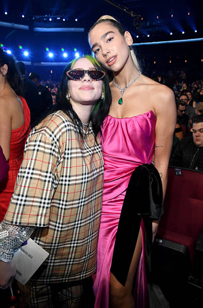 Billie Eilish and Dua Lipa Attend the 2019 America (404×612)