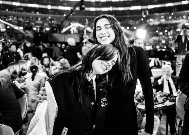 Billie Eilish and Dua Lipa Attend the Grammy