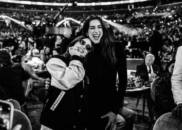 Billie Eilish and Dua Lipa Attend the Grammy
