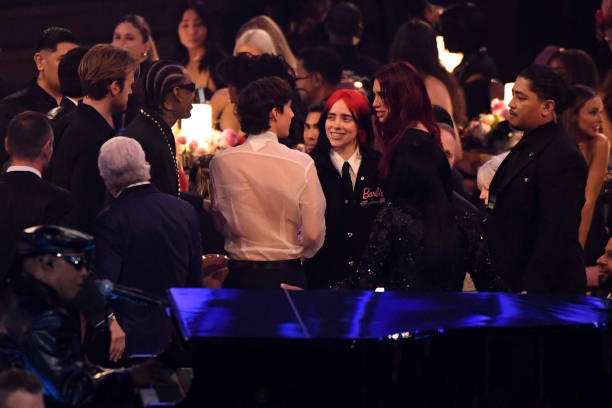 Billie Eilish and Dua Lipa Attend the Grammy