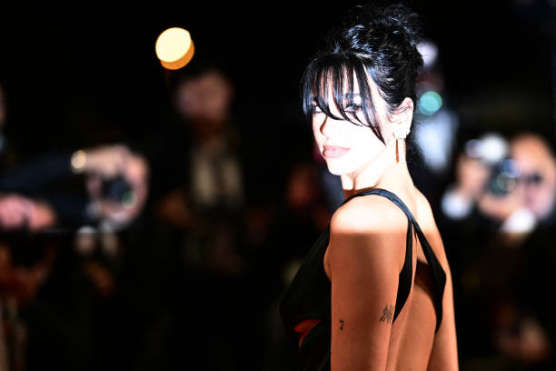 British Singer and Model Dua Lipa Arrives (612×408)