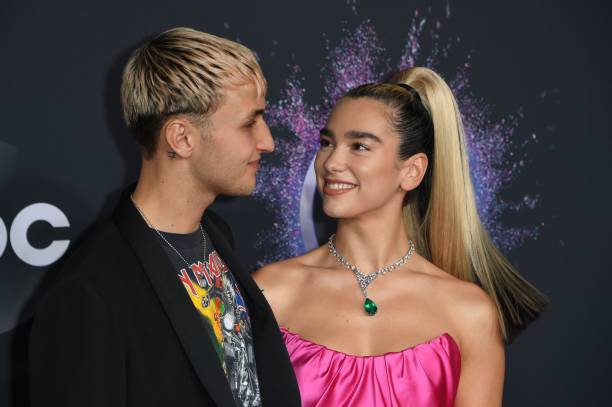 British Singer Dua Lipa and Us Model Anwar Hadid