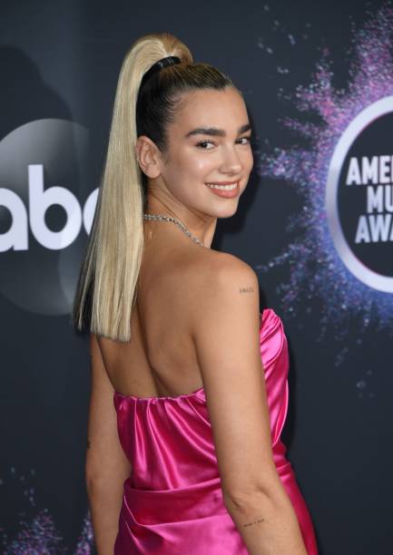 British Singer Dua Lipa Arrives for the 2019 Ameri
