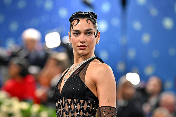 British Singer Songwriter Dua Lipa Arrives