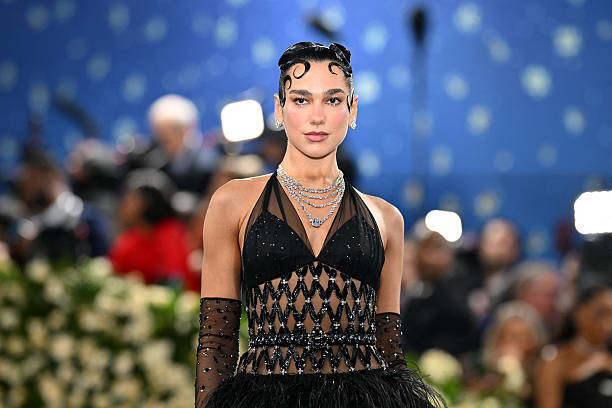 British Singer Songwriter Dua Lipa Arrives