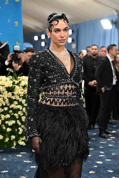 British Singer Songwriter Dua Lipa Arrives
