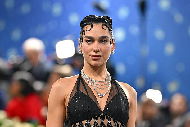 British Singer Songwriter Dua Lipa Arrives