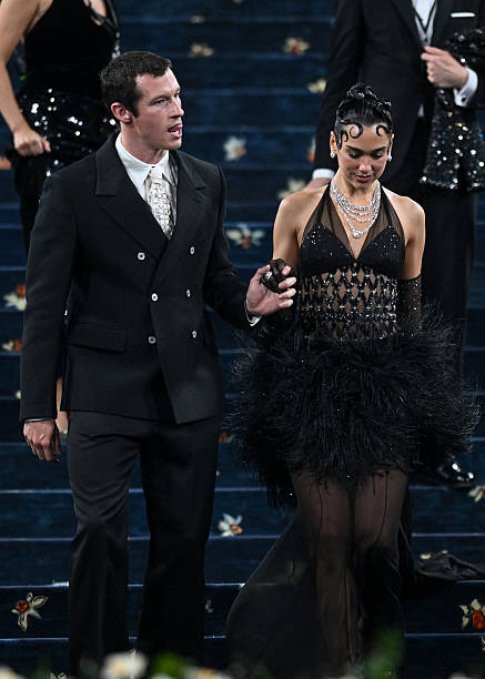 Callum Turner and Dua Lipa Are Seen at the 2025