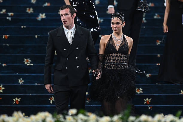 Callum Turner and Dua Lipa Are Seen at the 2025