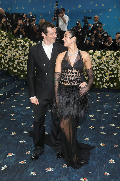 Callum Turner and Dua Lipa Attend 2025 Met Gala