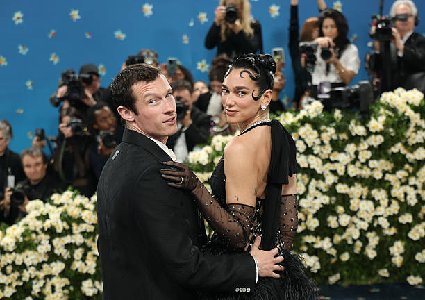 Callum Turner and Dua Lipa Attend the 2025 Met Gal