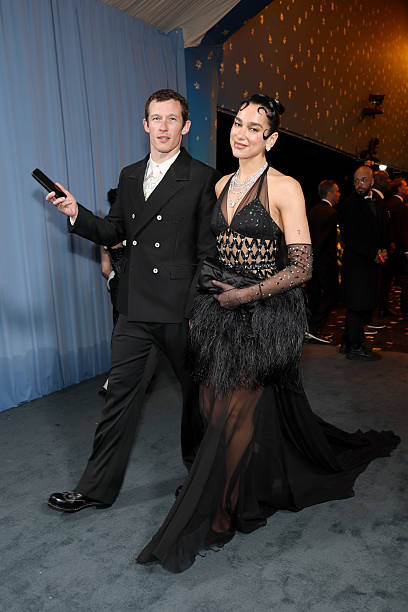 Callum Turner and Dua Lipa Attend the 2025 Met Gal