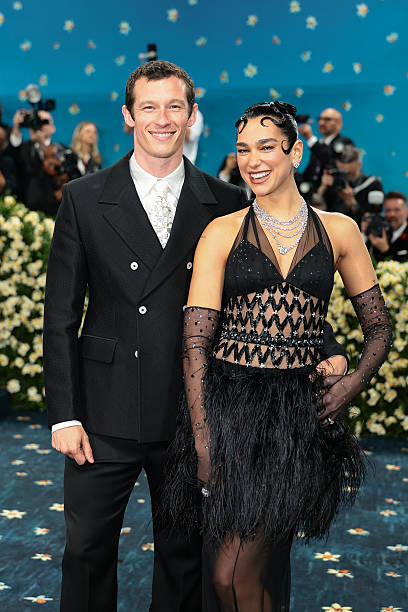 Callum Turner and Dua Lipa Attend the 2025 Met Gal