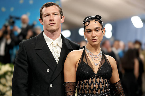 Callum Turner and Dua Lipa Attend the 2025 Met Gal