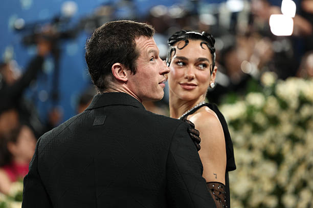 Callum Turner and Dua Lipa Attend the 2025 Met Gal