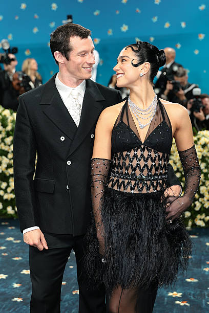 Callum Turner and Dua Lipa Attend the 2025 Met Gal