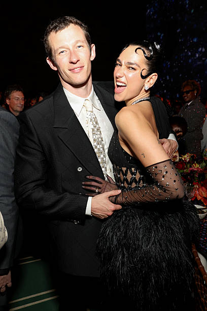 Callum Turner and Dua Lipa Attend the 2025 Met Gal