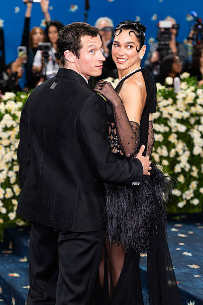 Callum Turner and Dua Lipa Attend the 2025 Met Gal