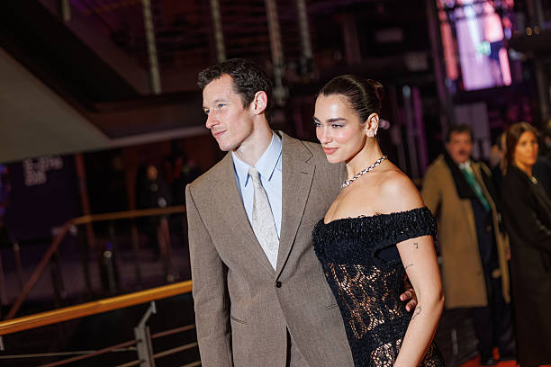 Callum Turner and Dua Lipa Attend the Rosebush Pru