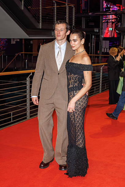 Callum Turner and Dua Lipa Attend the Rosebush Pru