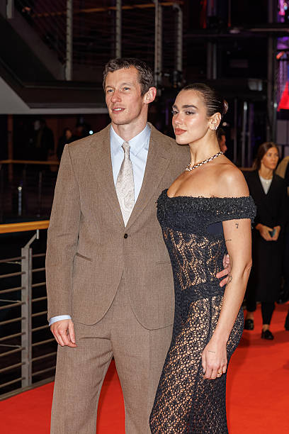 Callum Turner and Dua Lipa Attend the Rosebush Pru