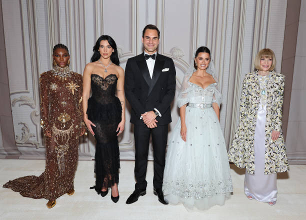 Co Chairs Michaela Coel Dua Lipa Roger Federer Pen