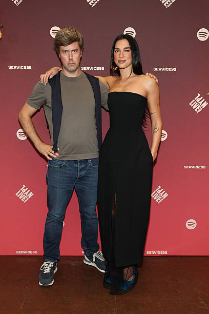 David Szalay and Dua Lipa Attend the Spotify