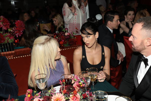 Donatella Versace and Dua Lipa Attend the Clooney