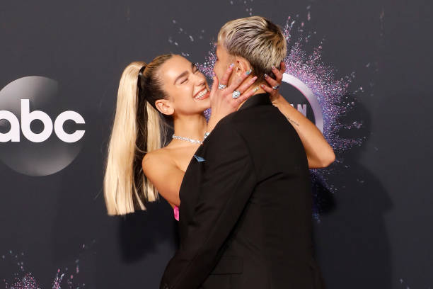 Dua Lipa and Anwar Hadid Attends the 2019 American