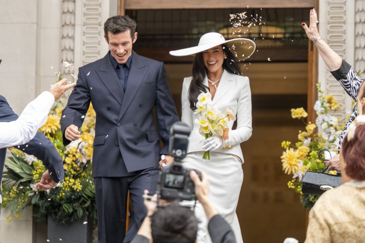 Dua Lipa and Callum Turner Are Married at Old Mary