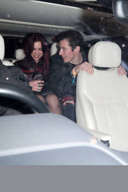 Dua Lipa and Callum Turner Are Seen Attending
