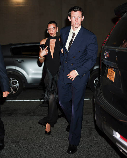 Dua Lipa and Callum Turner Are Seen Outside