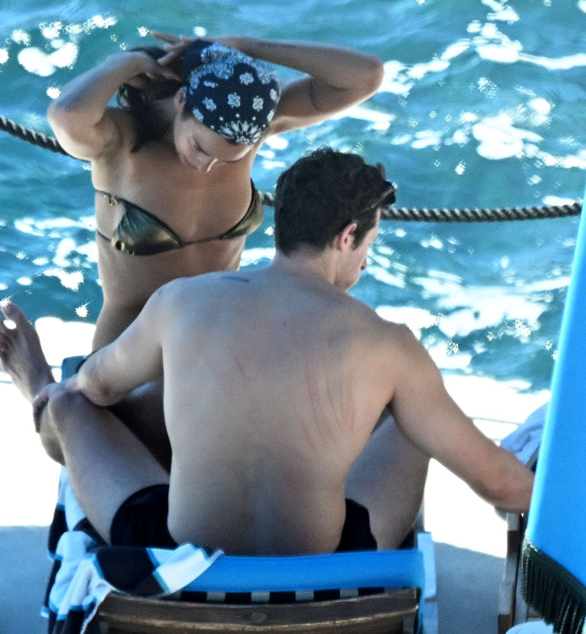 Dua Lipa and Callum Turner at Their Honeymoon
