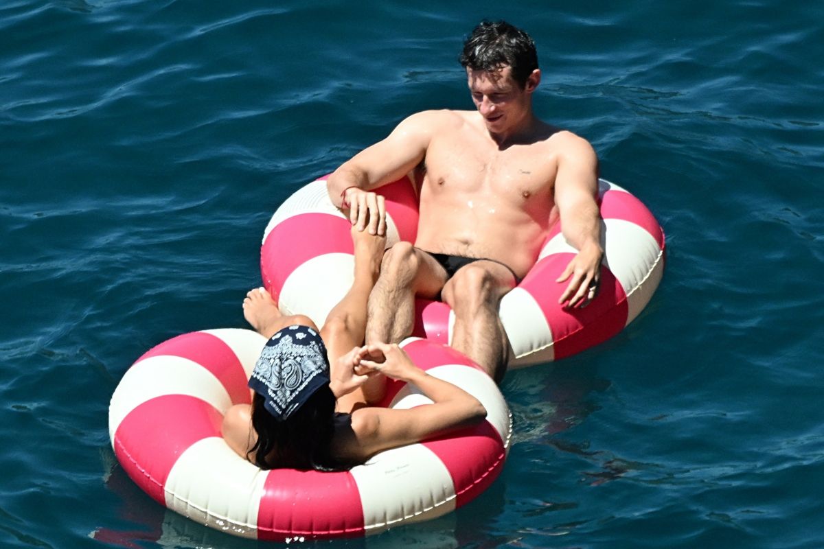 Dua Lipa and Callum Turner at Their Honeymoon