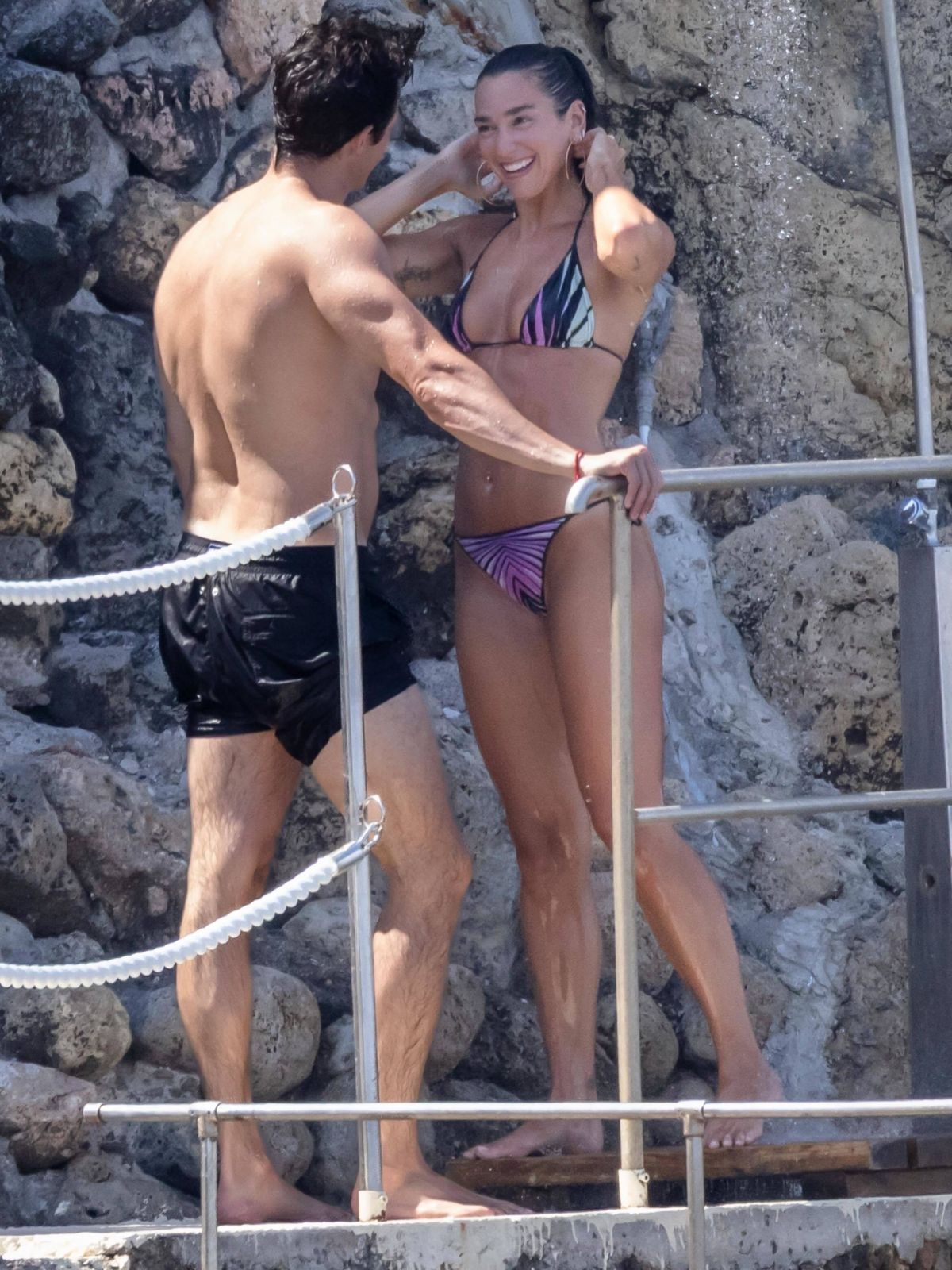 Dua Lipa and Callum Turner at Their Honeymoon