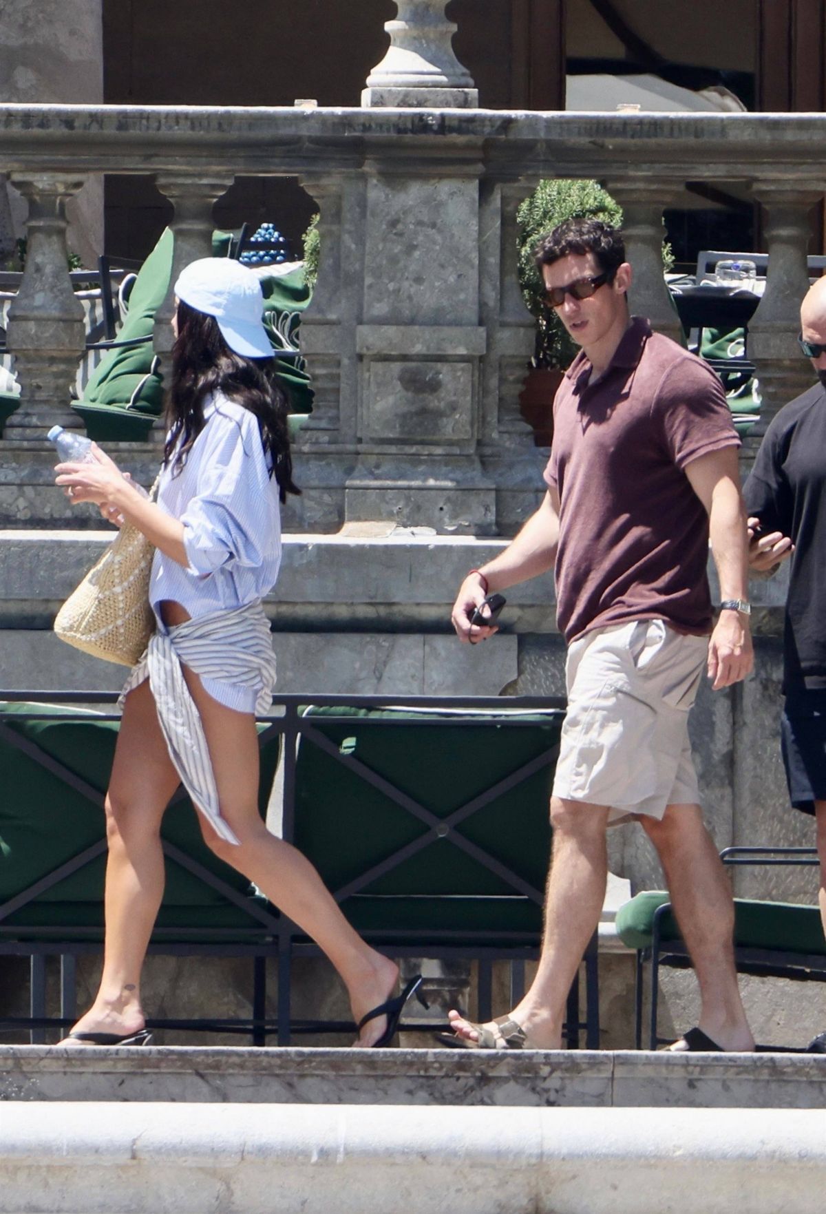 Dua Lipa and Callum Turner at Their Hotel Pool