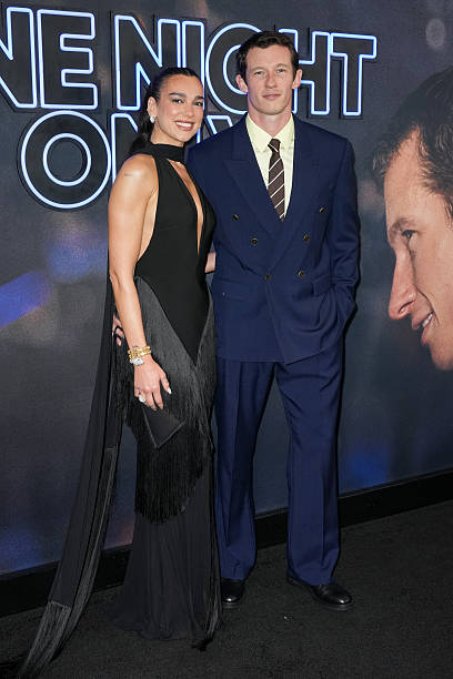Dua Lipa and Callum Turner at Universal Pictures (408×612)