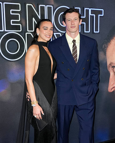 Dua Lipa and Callum Turner at Universal Pictures (490×612)