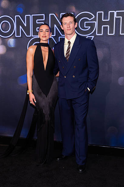 Dua Lipa and Callum Turner Attend One Night Only (408×612)