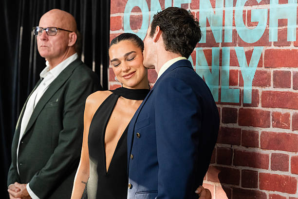 Dua Lipa and Callum Turner Attend One Night Only