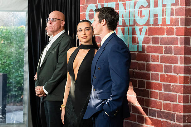 Dua Lipa and Callum Turner Attend One Night Only (612×408)