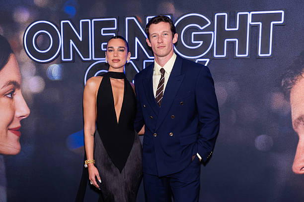 Dua Lipa and Callum Turner Attend One Night Only (612×408)