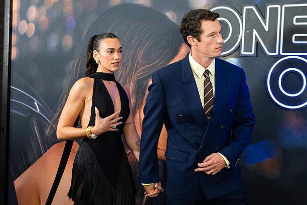 Dua Lipa and Callum Turner Attend One Night Only