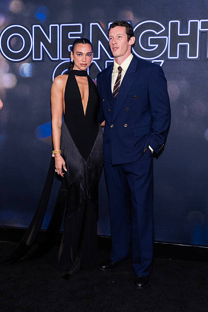 Dua Lipa and Callum Turner Attend One Night Only (408×612)