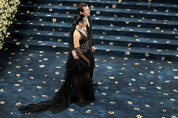 Dua Lipa and Callum Turner Attend the 2025 Met Gal